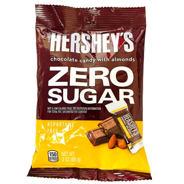 Hershey's - Chocolate With Almonds - Sugar Free Candy - 85g