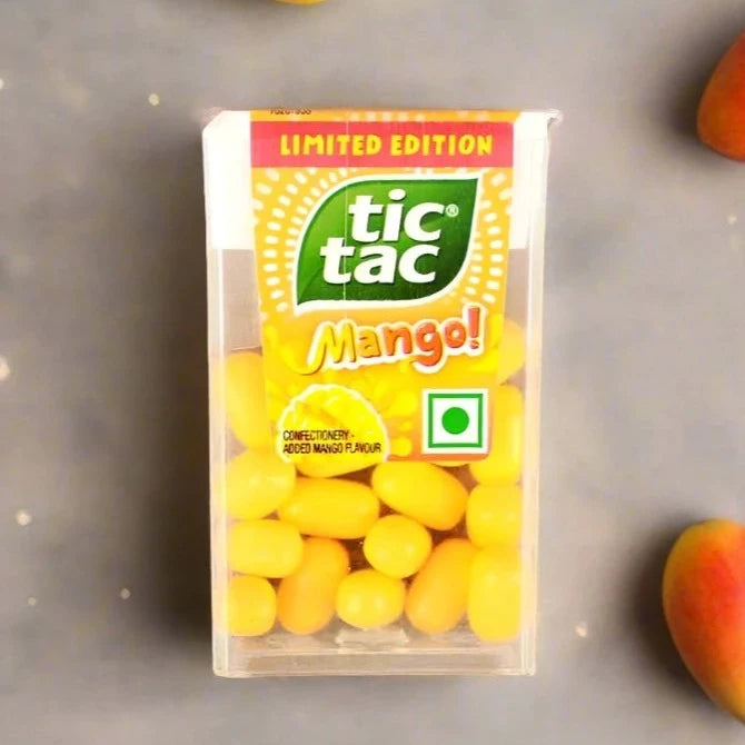 tic tac limited edition mango