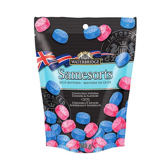 Waterbridge - Samesorts Jelly Buttons - Chewy Candy - 165g (UK)