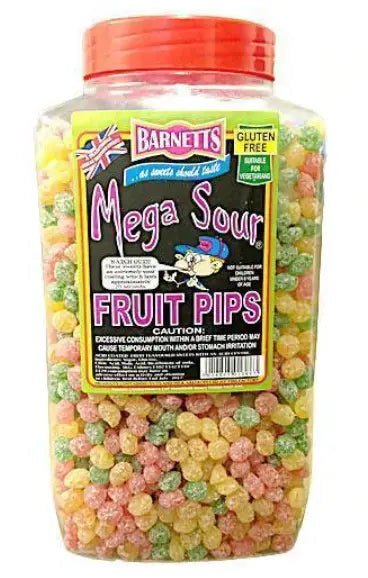 Barnetts- Mega Sour Fruits - Extreme Sour Candy Balls