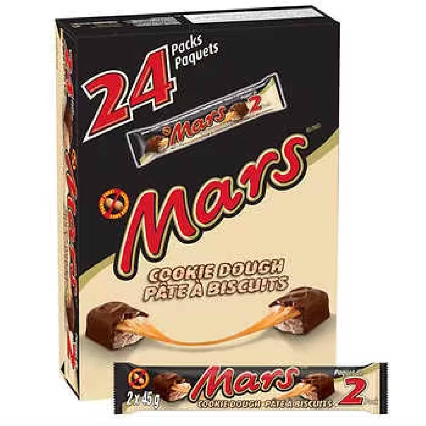Mars - Cookie Dough Chocolate Bar - 90g