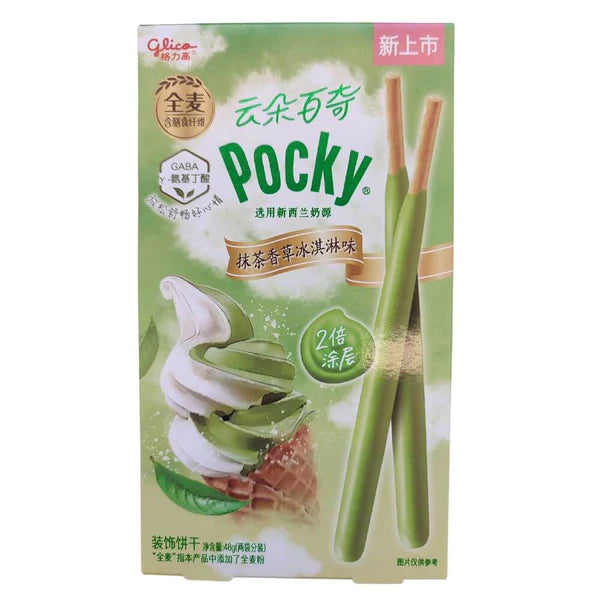 Pocky - Matcha Vanilla Ice Cream - 48g (China)