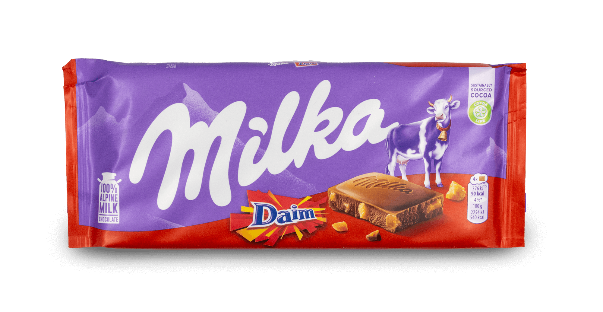 Milka - Daim Chocolate Bar - 100g(Germany)