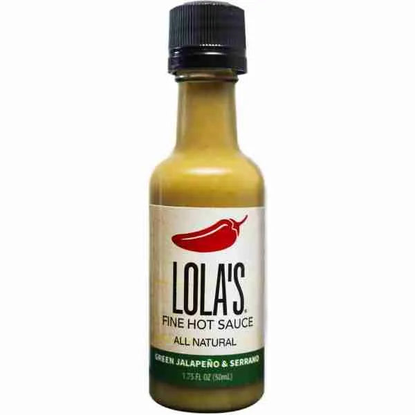 Lola's - Green Jalapeño & Serrano - Fine Hot Sauce - 1.75oz