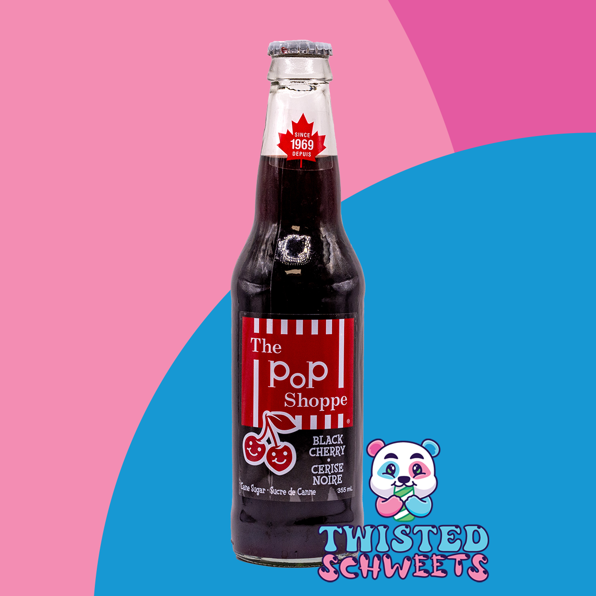 The Pop Shoppe - Black Cherry - 355ml