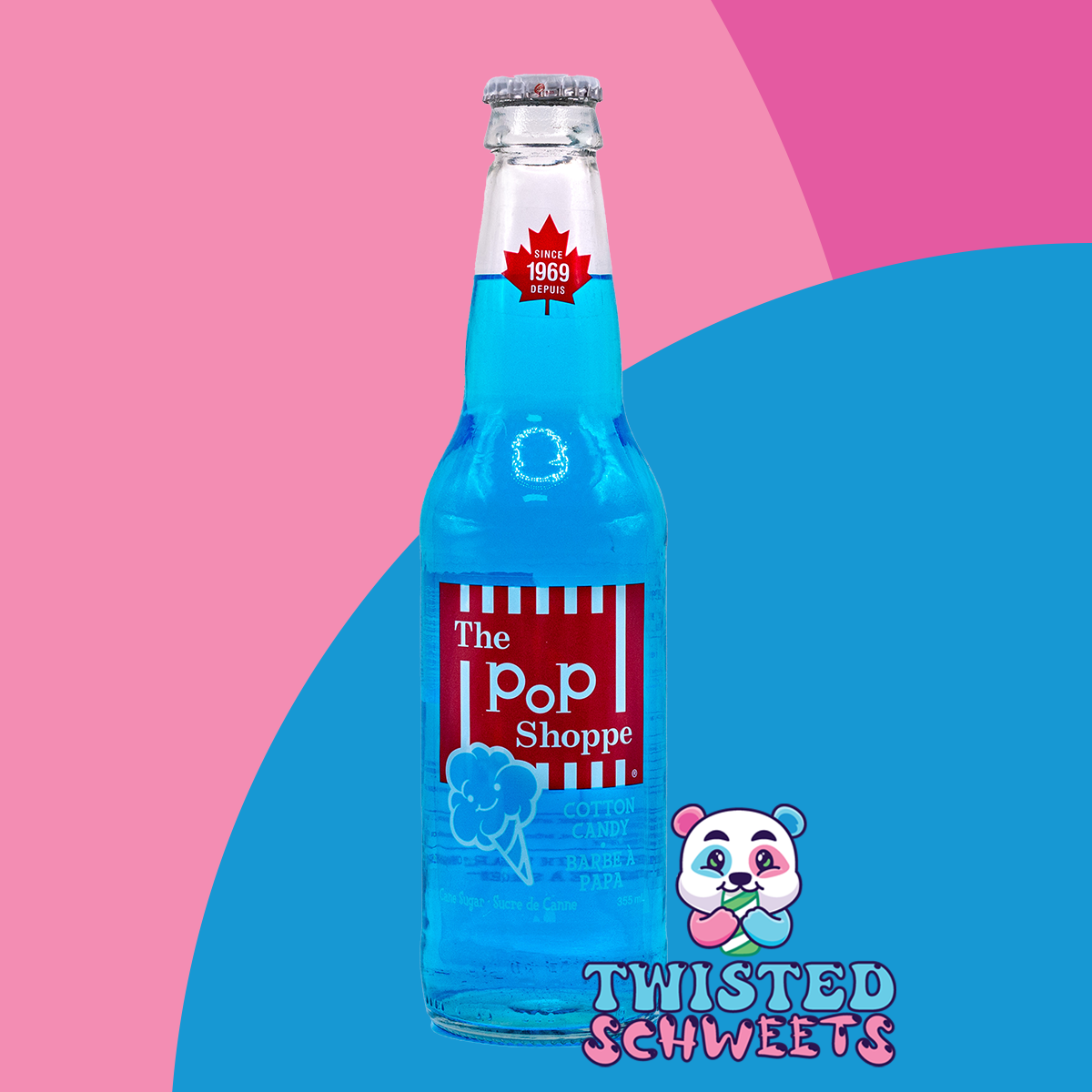 The Pop Shoppe - Cotton Candy - 355ml