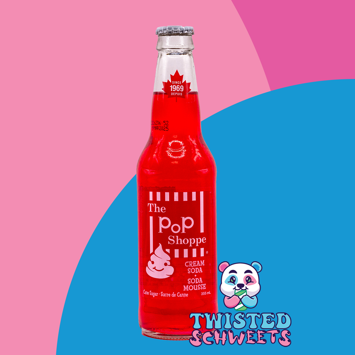 The Pop Shoppe - Cream Soda- 355ml