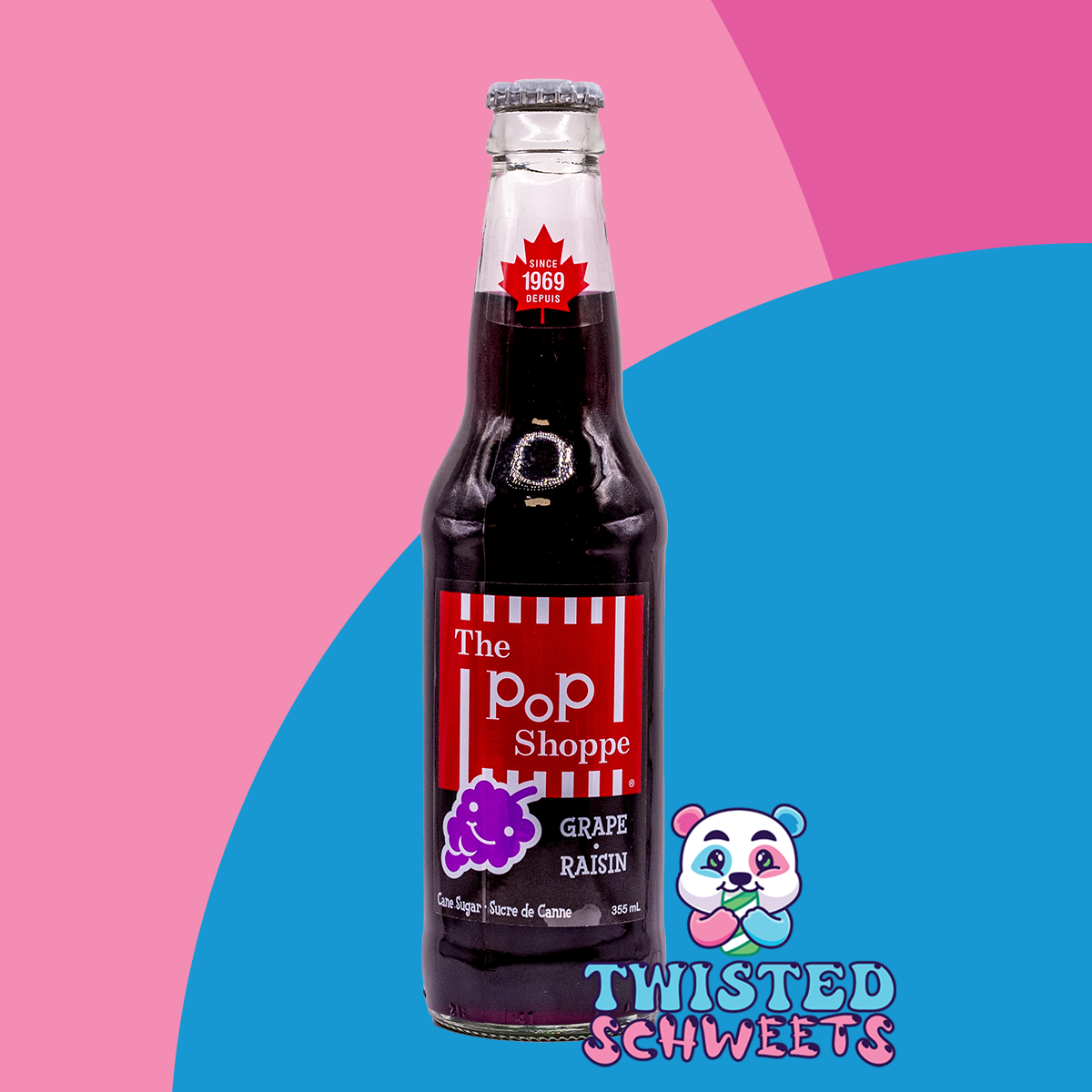 The Pop Shoppe - Grape - 355ml