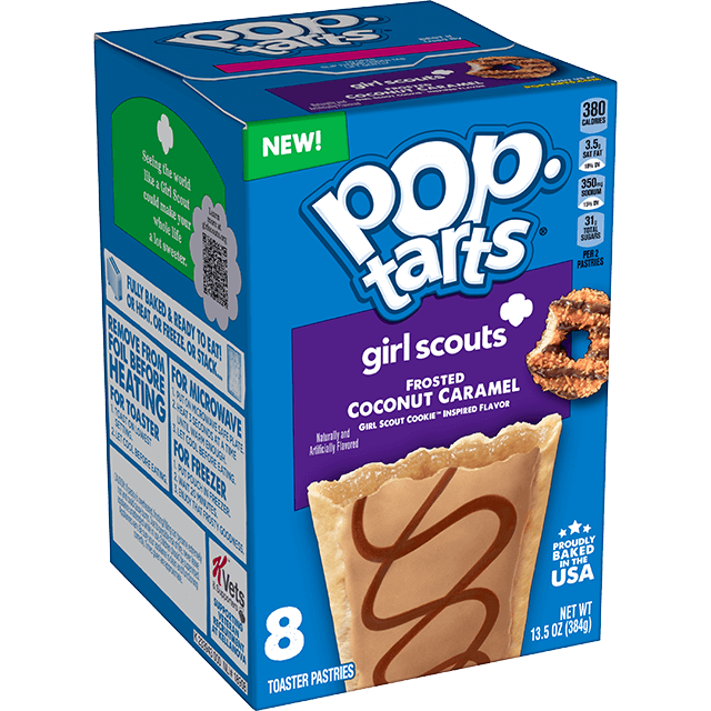 Pop Tarts - Girl Scout Frosted Coconut Caramel