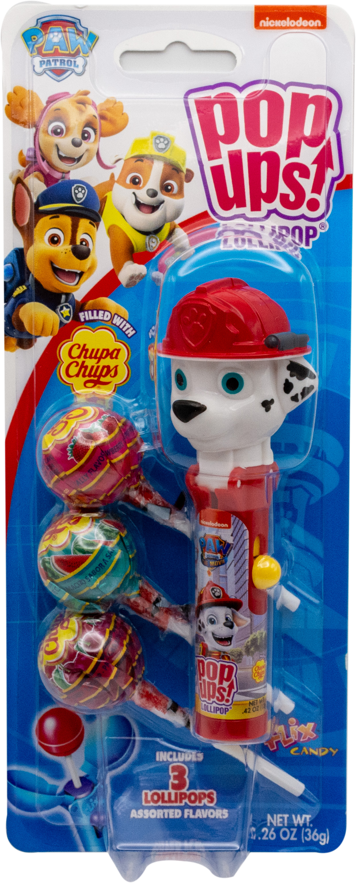 POP UPs - Paw Patrol - Lollipop Dispenser