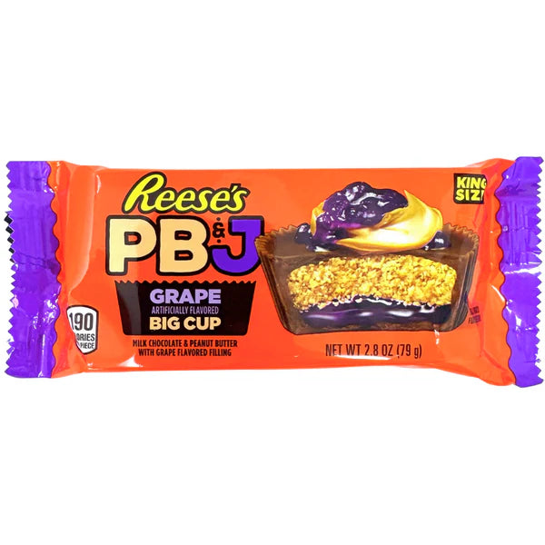 Reese's - PB&J Grape BIG CUP - King Size - 79g (USA)