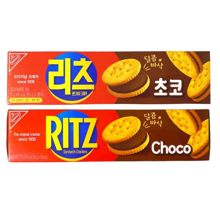 Ritz Crackers - Chocolate Sandwich Crackers - 77g (Korea)