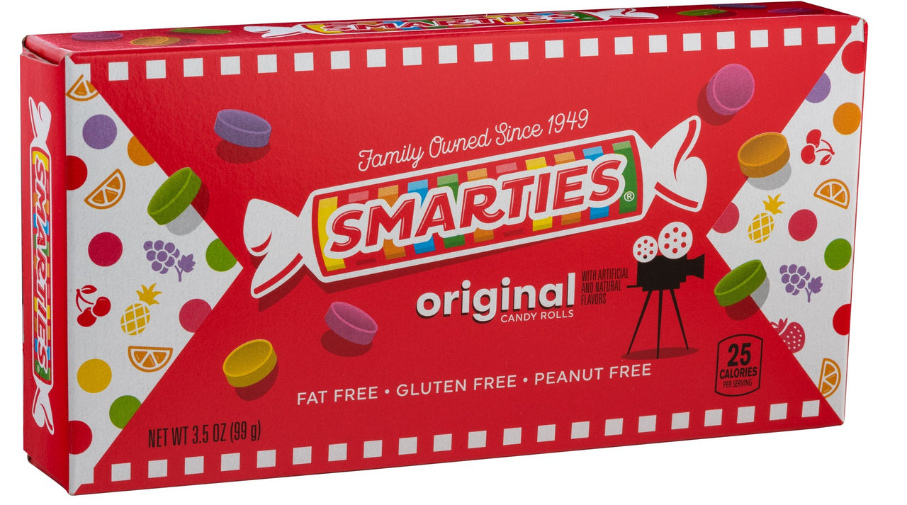 Smarties - Original Candy Rolls - Theatre Box - 99g