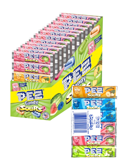 Pez - Candy Refill Packs - Assorted Flavours