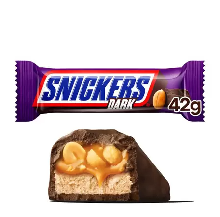 Snickers - Dark - Chocolate Bar - 42g (Brazil)