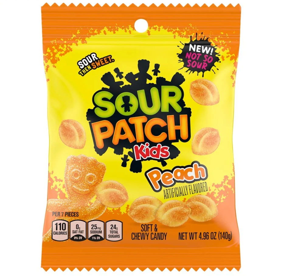 Sour Patch Kids- Peach- Theatre Bag