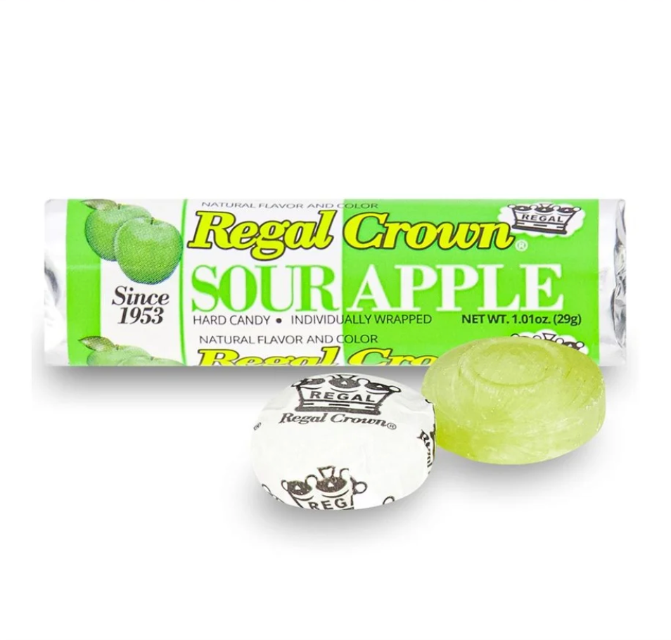 Regal Crown Sour Apple Rolls - 29g (UK)