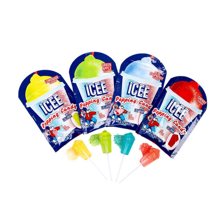 Kokos - ICEE Lollipop with Popping Candy - 15g