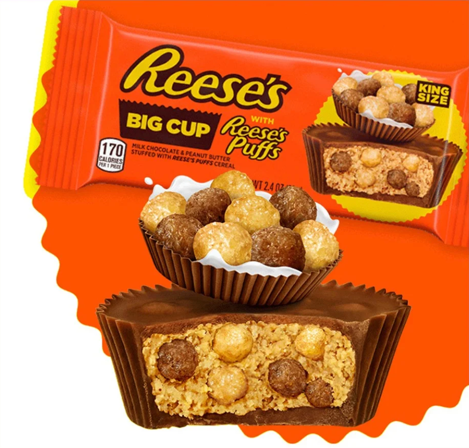 Reese's - BIG CUP with Reese's Puffs - King Size - 68g