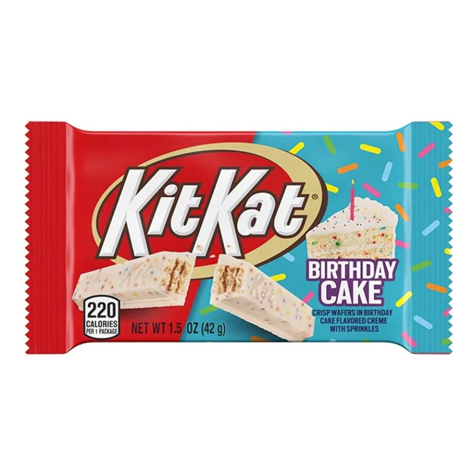 Kit Kat - Birthday Cake Chocolate Bar - 42g