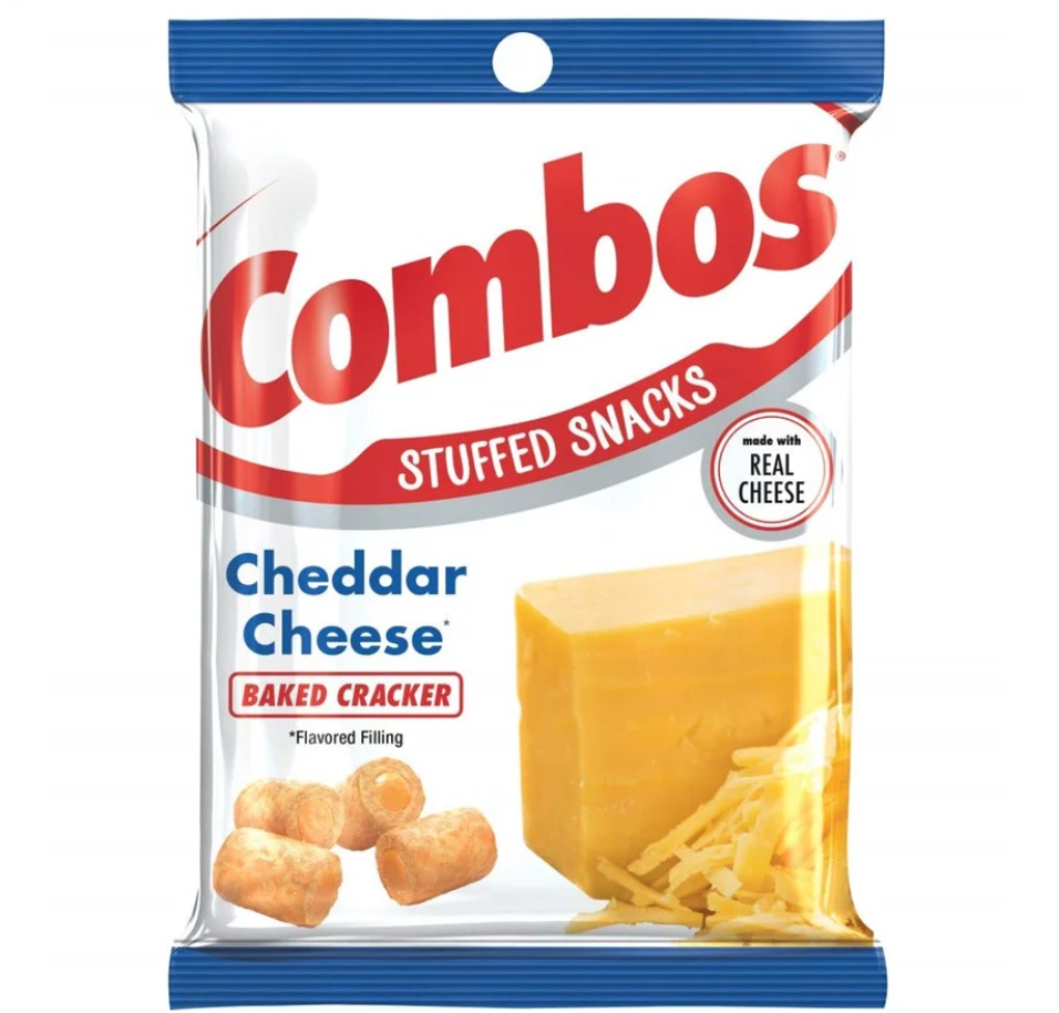 Combos - Cheddar Cheese Baked Cracker Snacks - 178g
