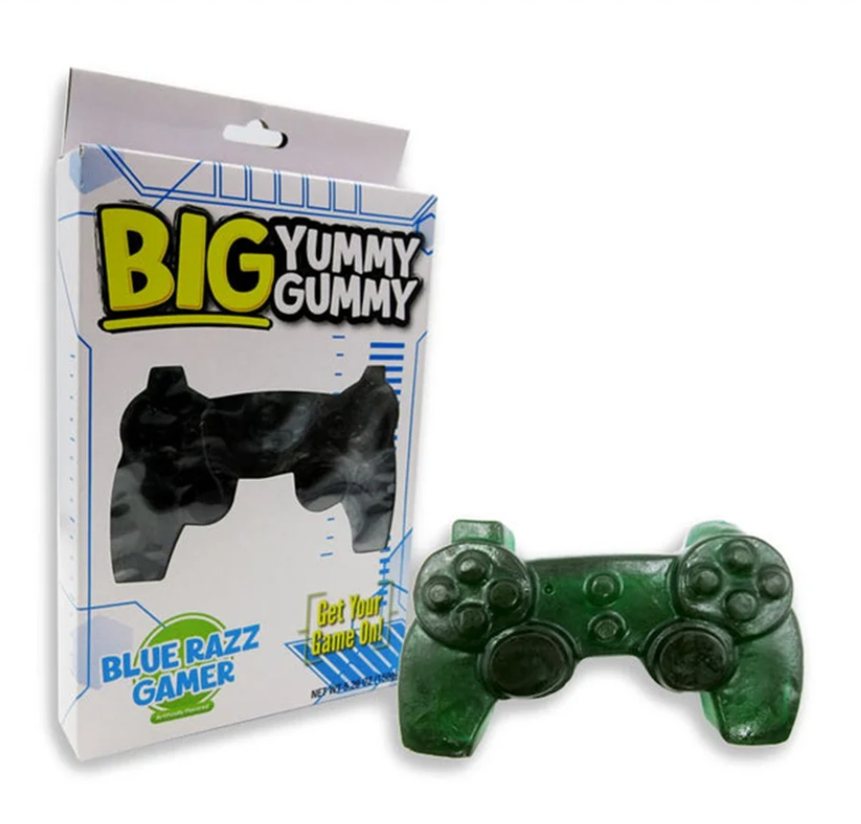 Big Yummy Gummy - Blue Razz Gamer - 150g