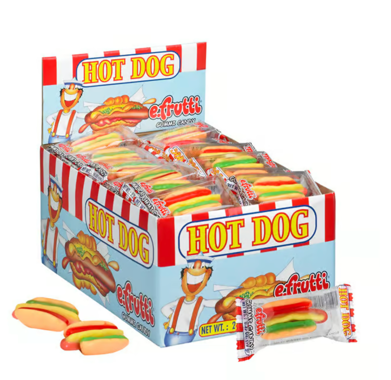 eFrutti - Gummi Hot Dogs - 9g