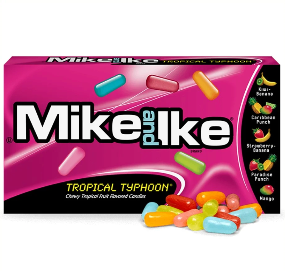 Mike & Ike - Tropical Typhoon - Theatre Box - 120g