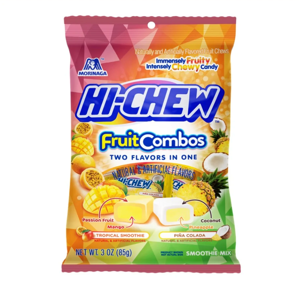 Morinaga - Hi-Chew - Fruit Combo Tropical Smoothie & Pina Colada