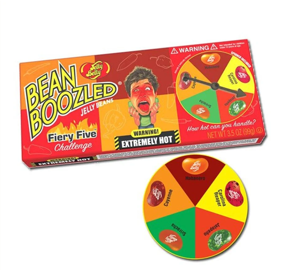 Jelly Belly - BeanBoozled Fiery Five - Spinner Gift Box - 99g