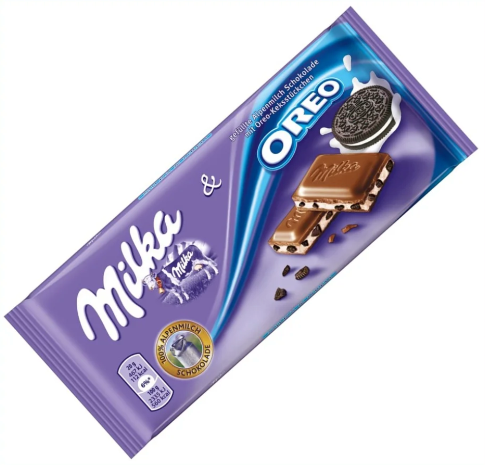 Milka - Oreo Chocolate Bar - 100g(Germany)