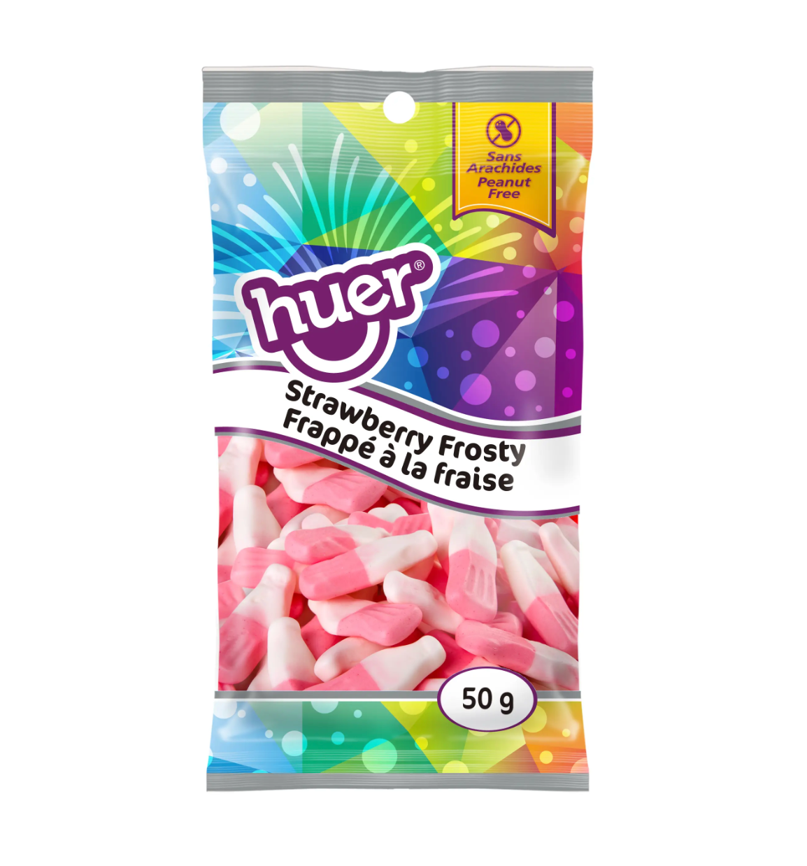 Huer - Strawberry Frosty - Snack Size - 50g