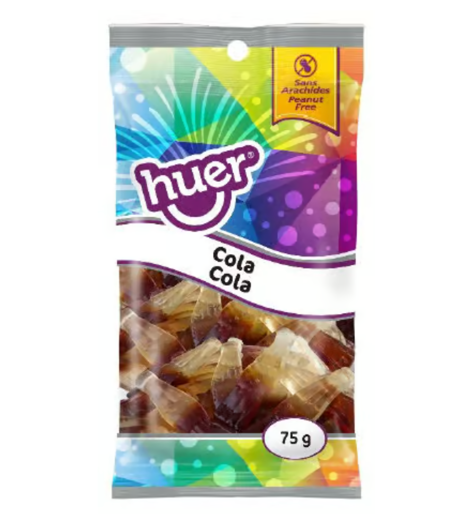 Huer - Cola Bottles - Snack Size - 75g