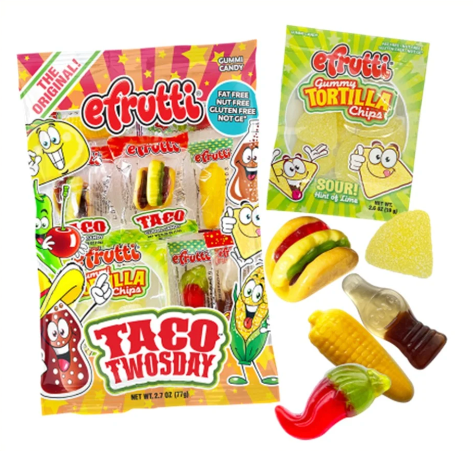 eFrutti - Gummi Theme Bag - Taco Twosday - 77g