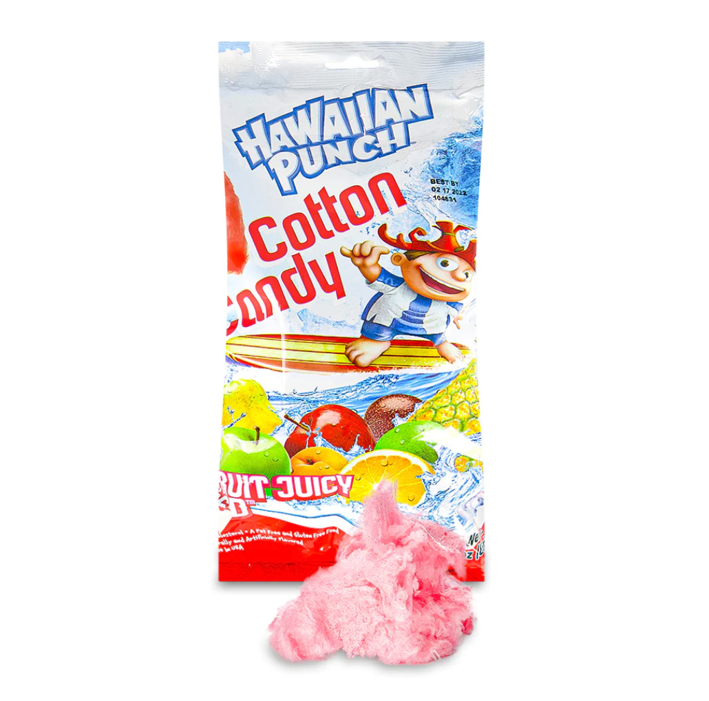 Taste of Nature - Hawaiian Punch Cotton Candy - 88g