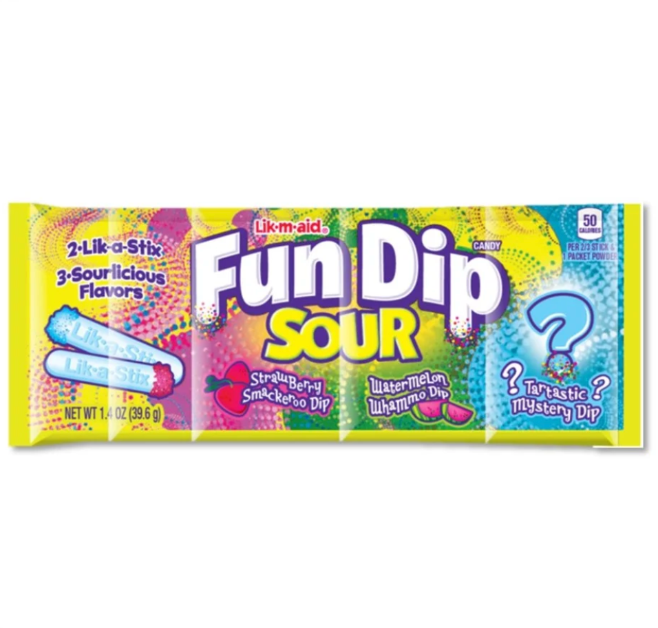 Wonka - Lik-M-Aid Fun Dip - Sour - 39g