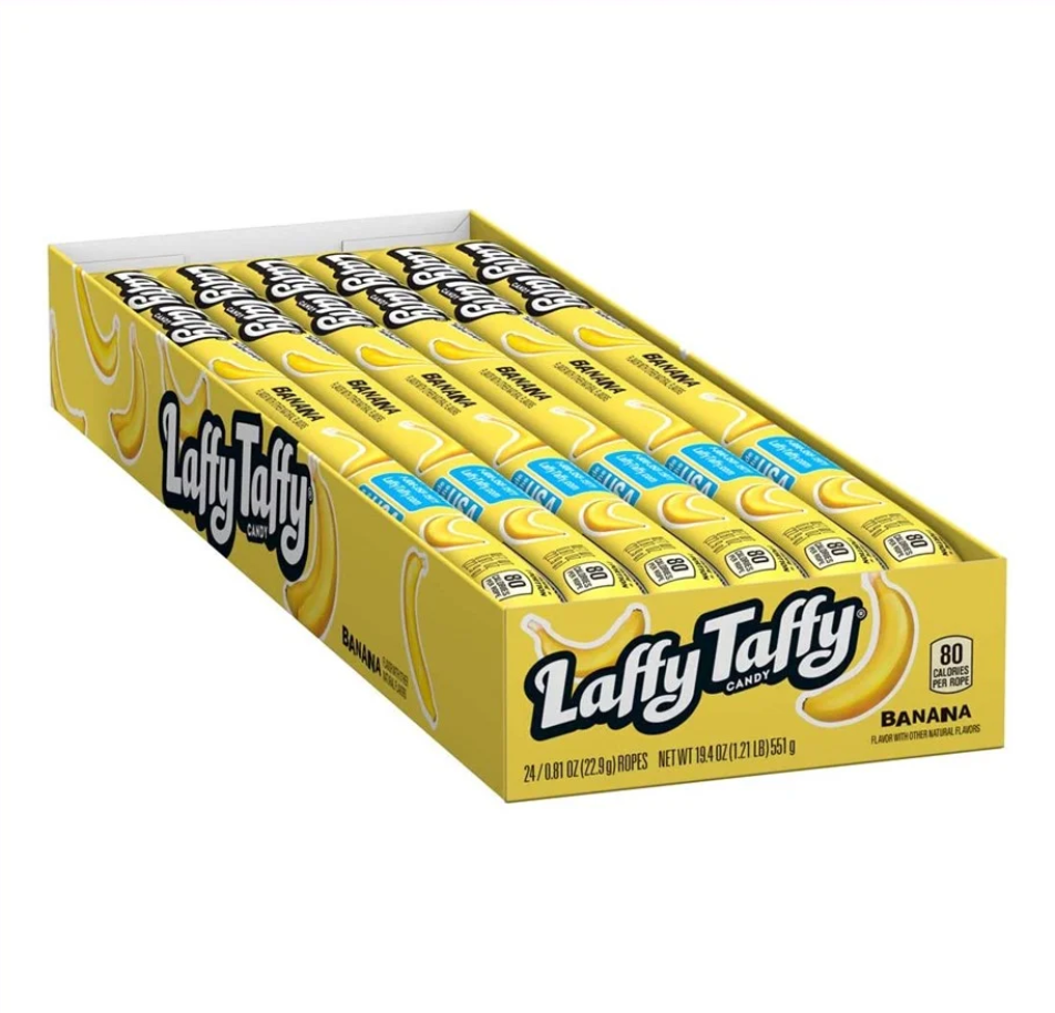 Laffy Taffy Rope - Banana - 23g