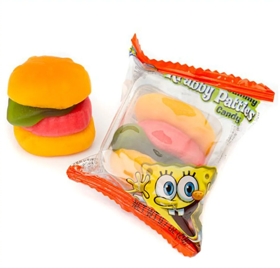 SpongeBob - Giant Gummy Krabby Patties - 17g