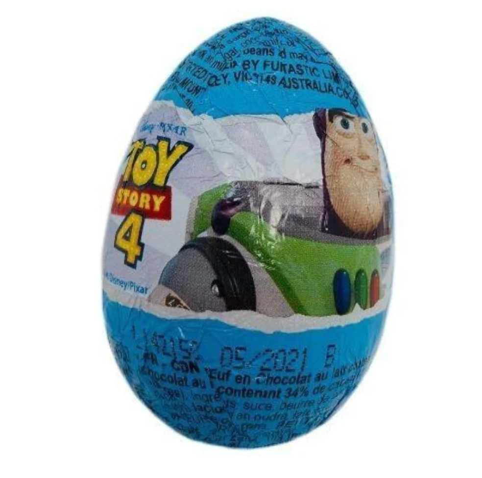 Zaini - Toy Story - Chocolate Surprise Egg - 20g