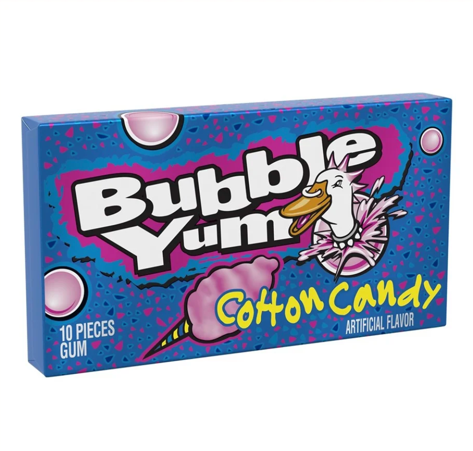 Bubble Yum - Cotton Candy Gum - 79g