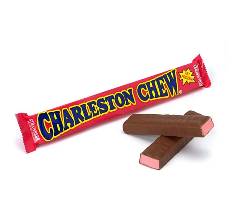 Tootsie - Charleston Chew Strawberry Chocolate Bar - 53g
