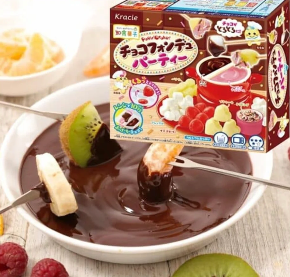 Kracie Popin' Cookin' - Chocolate Fondue Hotpot Party DIY Kit (Japan)