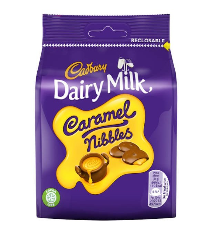 Cadbury - Caramel Nibbles - Chocolate - 95g (UK)