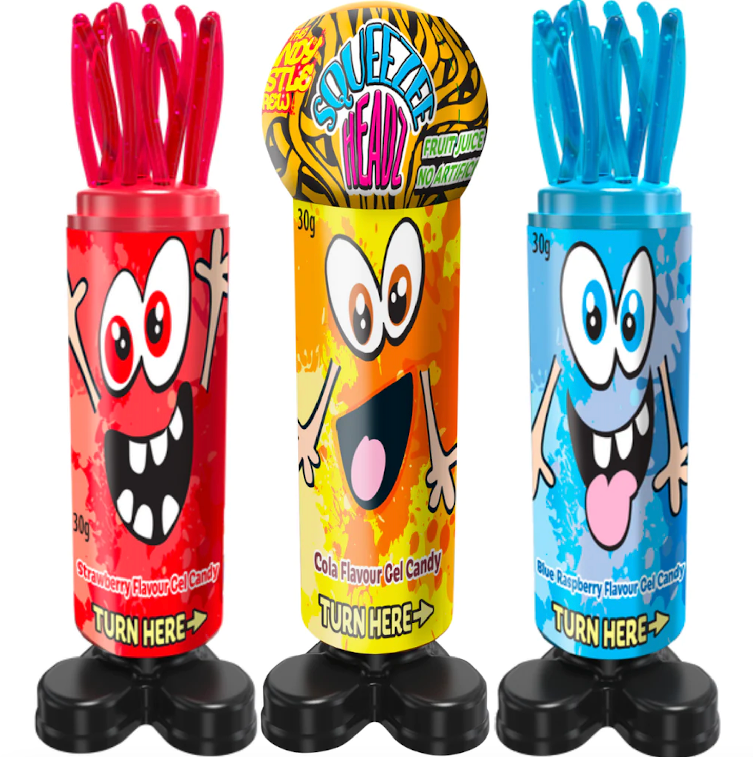 Candy Castle Crew - Squeezee Headz - 30g (UK)