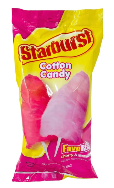 Taste Of Nature - Cotton Candy - Starburst - 88g