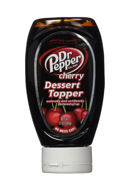 Dr Pepper - Cherry Dessert Topper - 340ml