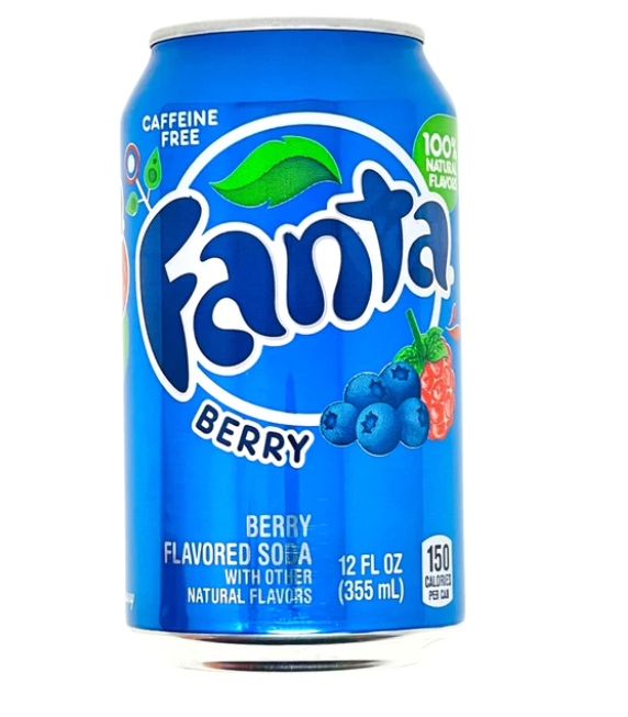 Fanta - Berry - Soda Pop - 355ml