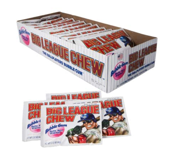 Big League Chew - Bubble Gum Original - 60g