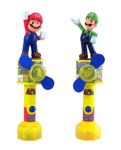 Frankford - Super Mario - Light Up Toy Fan with Candy