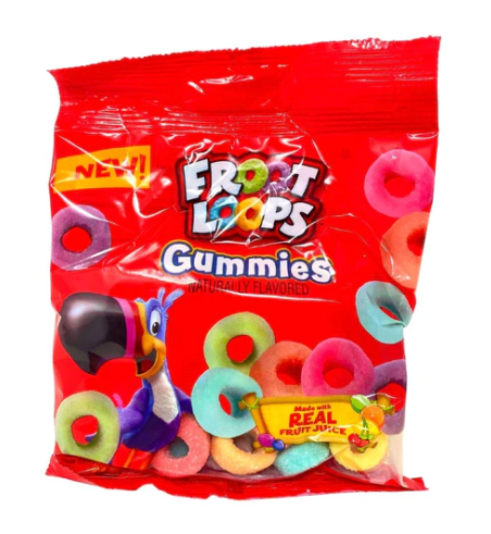 Froot Loops - Gummies - Theatre Bag - 113g